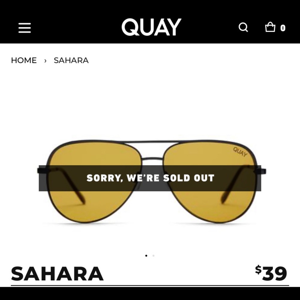 BRAND NEW Quay Sunglasses